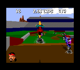 Dirt Trax FX screenshot 3 for Super Nintendo